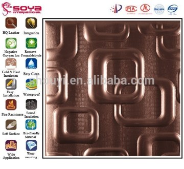 leather carving ceiling panels