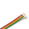 Mx1.25 4p cable de color coaxial de doble cabeza