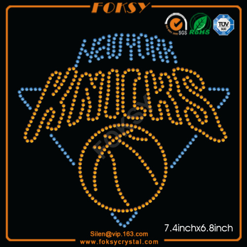New York Knicks Basketball rhinestone transfers