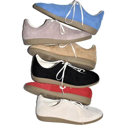 Kemayanni New Arrival Genuine Leather Low Top Casual Sneakers