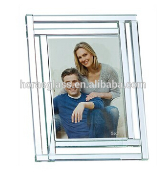 Top quality crystal photo frame, Good quality crystal glass photo frame / wholesale glass picture frames photo