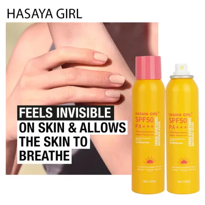 HASAYA GIRL Private Label SPF 50 Sunscreen Spray