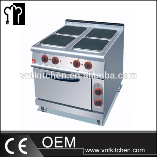 VNTK029 Kitchen Equipment Oven And Electic 4 Hot Plate Ceramic Cookers Gas Range