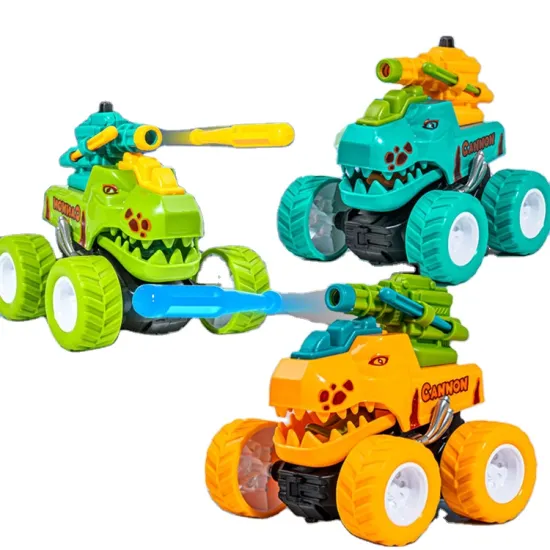 LK Toys' Best-Selling Interactive Dinosaur Car with Missile Launch Function: Perfect Toy for Kids