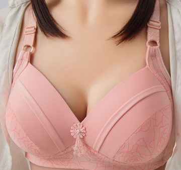 Sexy Plus Size Wire-Free Customized Sports Bra with New Design