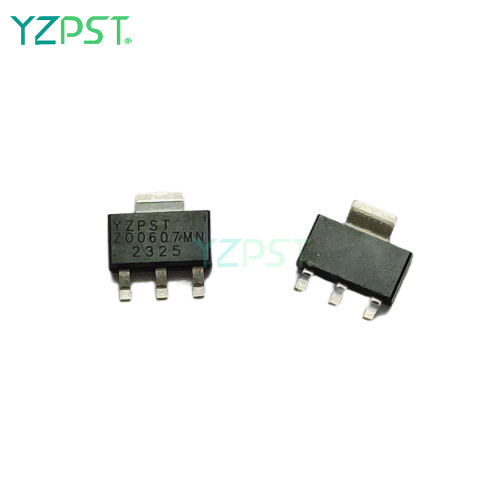 SOT-223 0.8A Triac with low holding and latching current