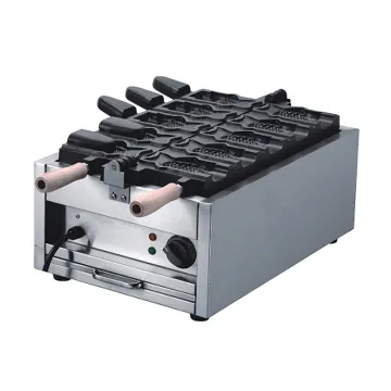 Electric Open Mouth Ice Cream Taiyaki Machine for Commercial Restaurants