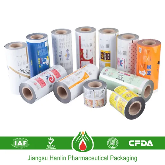 custom printed pill capsule package foil