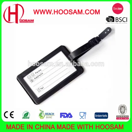 Hot Sale OEM luggage tag/custom luggage tag/PVC luggage tag