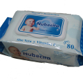 80st Antibakteriella babyservetter med plastlock