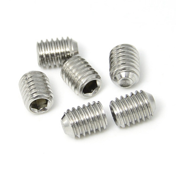 DIN934/DIN916 M4/M2/M7 Nylon Knurled Set Screws - Aluminum/Stainless Steel