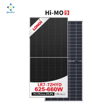 High Performance 625W-660W Hot Sale Longi Hi-Mo9 Solar Panels: Bifacial Dual Glass Mono Perc PV Plant Solutions
