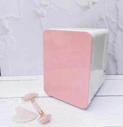 4L Mary Kay Custom Glass Portable Mini Cosmetics Fridge for Skin Care