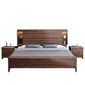 Smart Bed Table - Modern Design Multi-Functional King Size Bed Frame for Smart Bedrooms