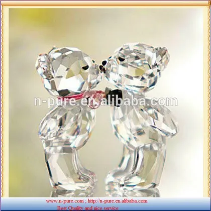 Crystal bear craft,crystal bear figurine,crystal bear gifts