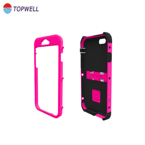 IML plastic injection molding parts for mobile shell