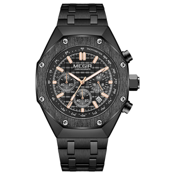 Men's Waterproof Multifunctional Trend Quartz Watch
