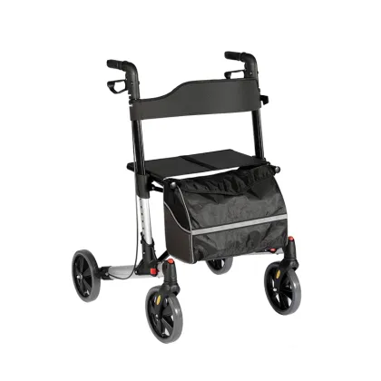 Elderly Medical Health Care Folding Walker with Seat
