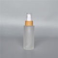 Botellas de spray cosmético de bambú vacías 150ml 100ml