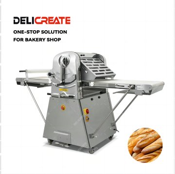 380mm Professional Bread and Pastry Dough Sheeter for Cookie Pièce Montée Stand Type European Dough Sheeter Machine for Sale