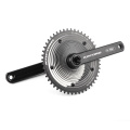 Bike Crankset Al7075 49T การพ่นทราย