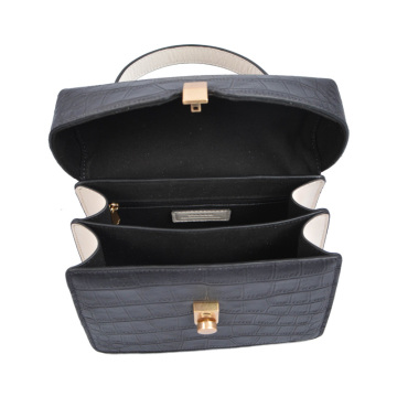 Sac fourre-tout convertible Urban Edge Satchel blanc et noir