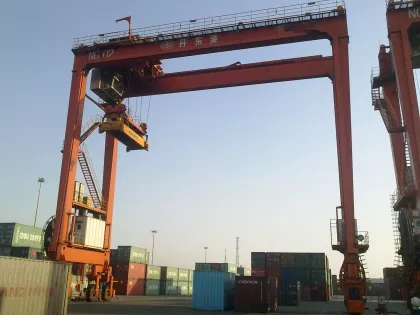 RTG5501 41t Rubber Tyre Container Gantry Cranes