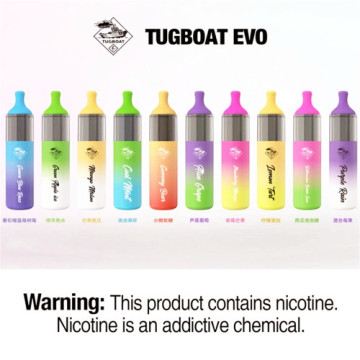 Tugboat Evo 4500puffs Vape 5% en gros