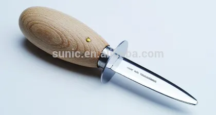 Seafood Clam Oyster Chef tool Stainless steel knives fiber laser marking machinery