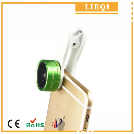 Clip fisheye 2 in 1 protable universal mobile phone camera lens