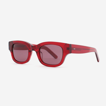 Sporty Square Acetate Unisex Sunglasses