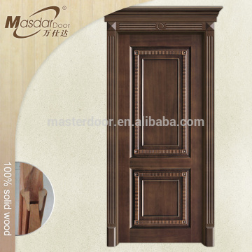 Modern solid beech bedroom door design