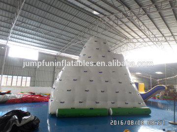 high strong inflatable water iceberg for sale