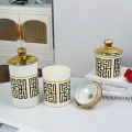 Modern Plastic Food Storage Jar Tea Coffee Table Organizer