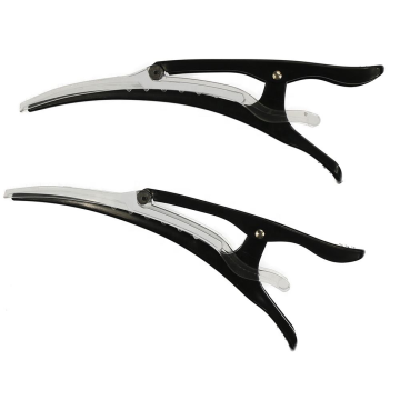 salon-grade hair clip features large eagle beak