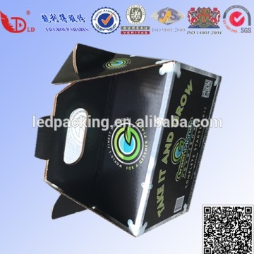 Cheap Offset Printing Full Printing Carton Box With Handle