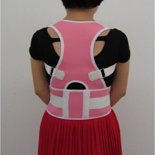 Clavicle posture corrector back support adjustable belt