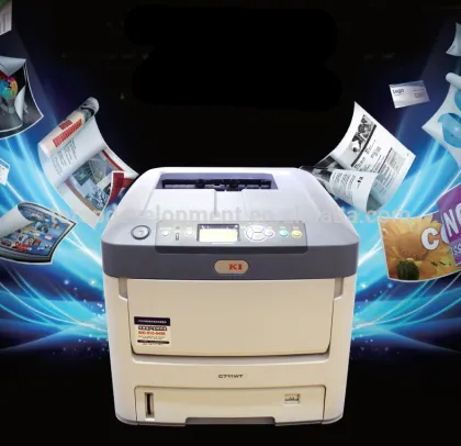 TTD Printer with White Toner for OKI C711WT (A4)