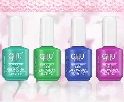 Nail Art 15ml Colorful Bottle Nail Shellac Nail UV Gel Polish