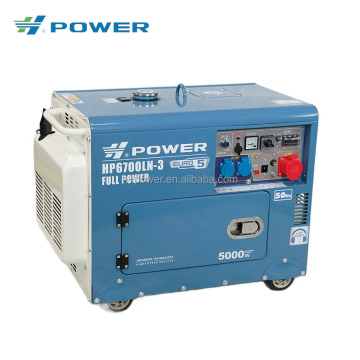 Wholesale Home Use 5.5kVA Single-cylinder 4-stroke Diesel Generator Set