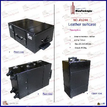 Eminent trolley verage suitcase with wheel luggage