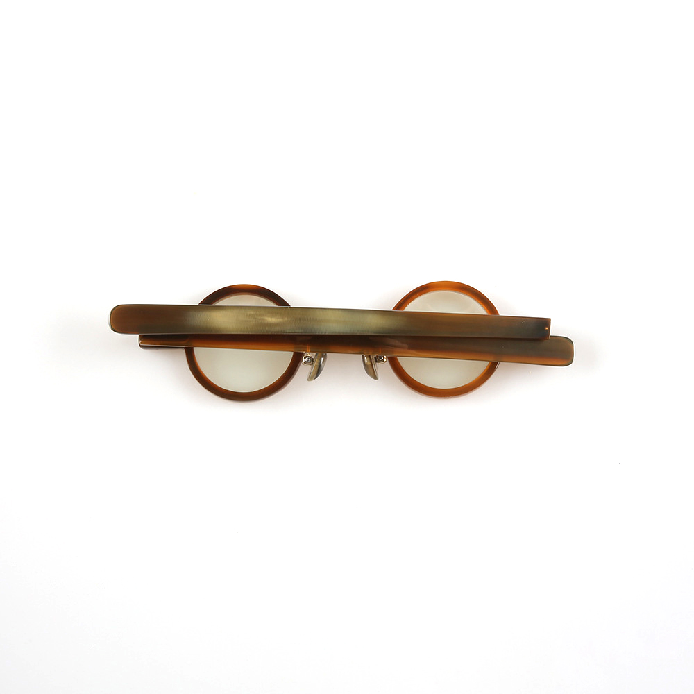 Vintage Buffalo Horn Eyeglasses Frame