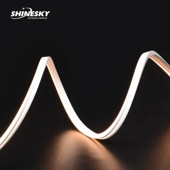 Manufacturers Supply 0612 Mini Side LED Neon Strip DC24V IP67 White/CCT/RBG Flexible Silicone LED Light