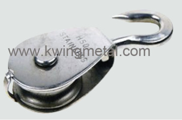 Stainless Steel Swivel Hook Block