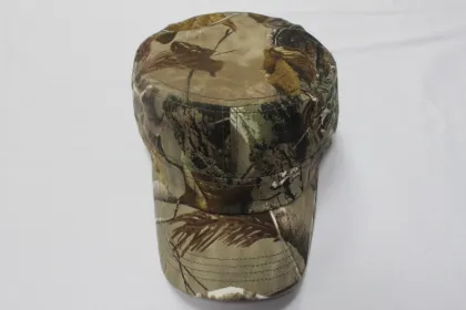 Label Badge Summer Headwear Flat Top Camouflage Military Caps