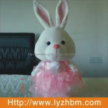 Plush Rabbit with Skirt