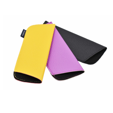 Waterproof PU Leather Glasses Pockets with Custom Logo