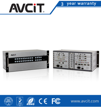 2-core Single-mode Fiber,VIDEO Input Card, Enclosure 8x8, 10x10 Full Seamless Multi-format Matrix Switcher,