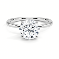Elegant 3 CARAT RACK LACK DIADOND နှင့်ပူးပေါင်းလက်စွပ်