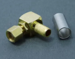 RG58 Smc Connector 75ohm r/a connector